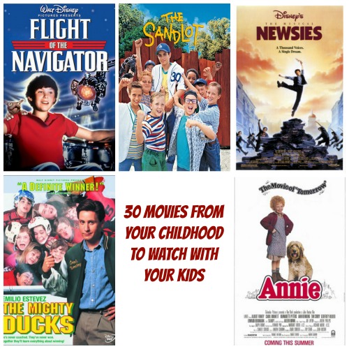 30 Movies From Your Childhood To Watch With Your Kids | Nothing But Room